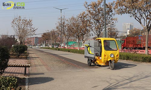 環(huán)衛(wèi)三輪高壓清洗車，廠區(qū)防疫消毒好幫手
