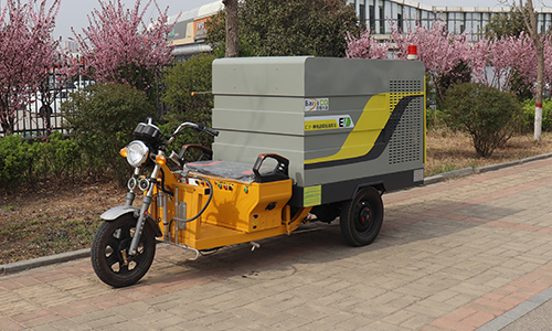 三輪電動高壓清洗車，小吃街清洗神器