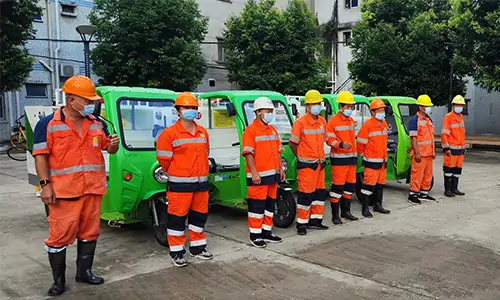 三輪高壓清洗車，清潔家園，共筑綠色城市