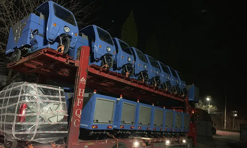 小型高壓清洗車發(fā)貨實(shí)拍！助力北京環(huán)衛(wèi)，共建美好生活環(huán)境！