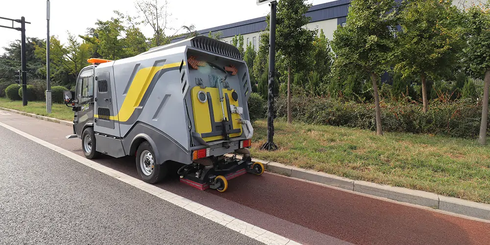 道路污染清除車_道路深度清潔車_純電動(dòng)深度清潔車_深度清潔車