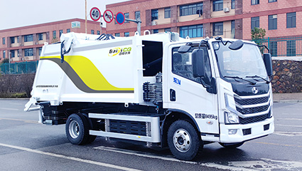 新能源壓縮式垃圾車BY-YS8000操作環(huán)境